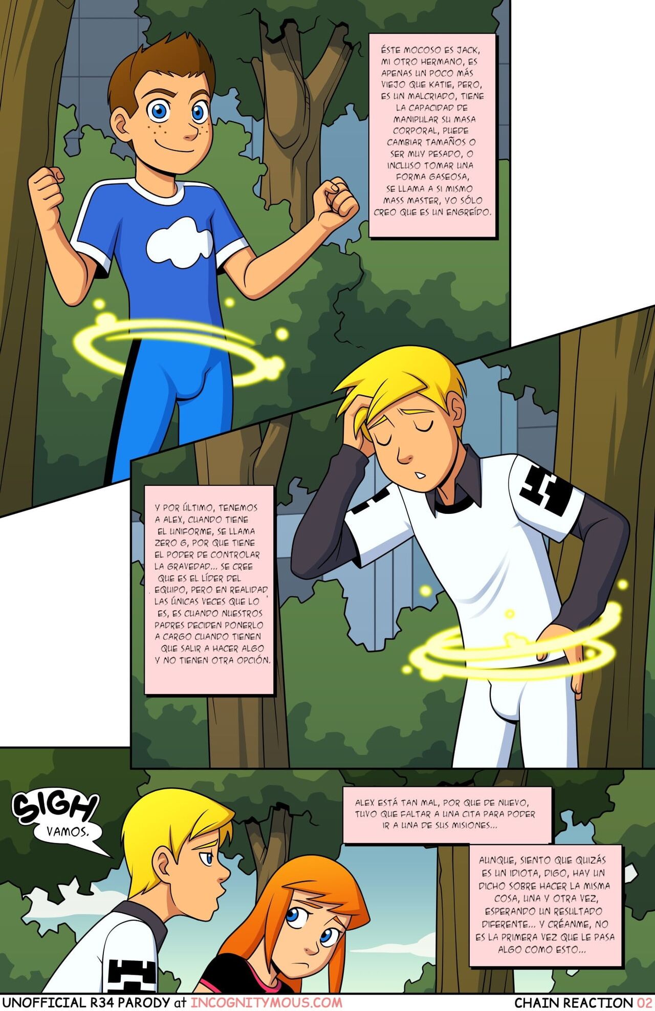Power Pack Chain Reaction 1    Complete page 3 full
