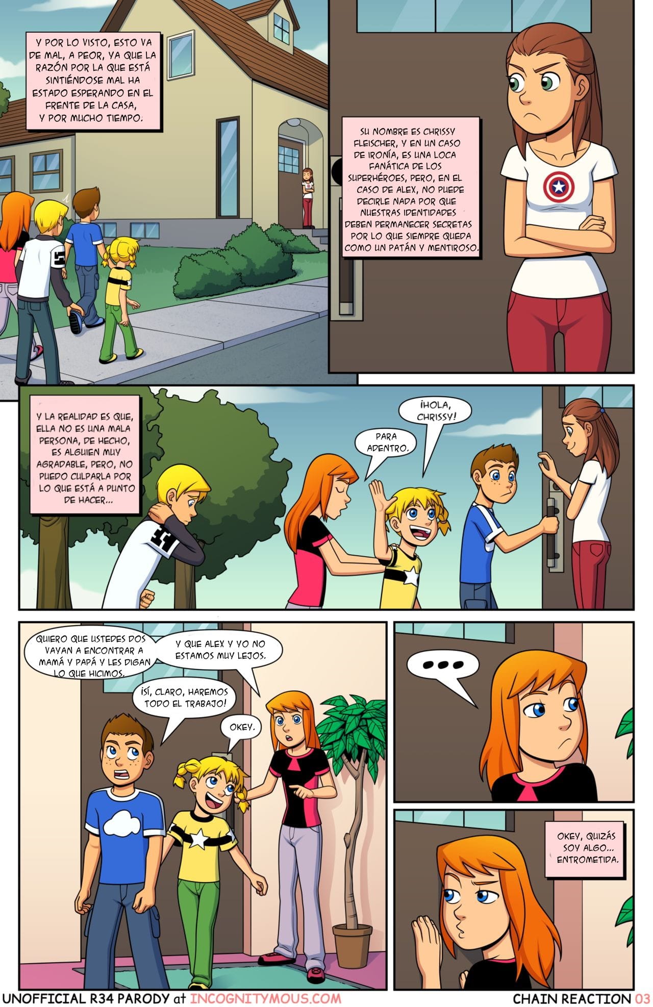 Power Pack Chain Reaction 1    Complete page 4 full