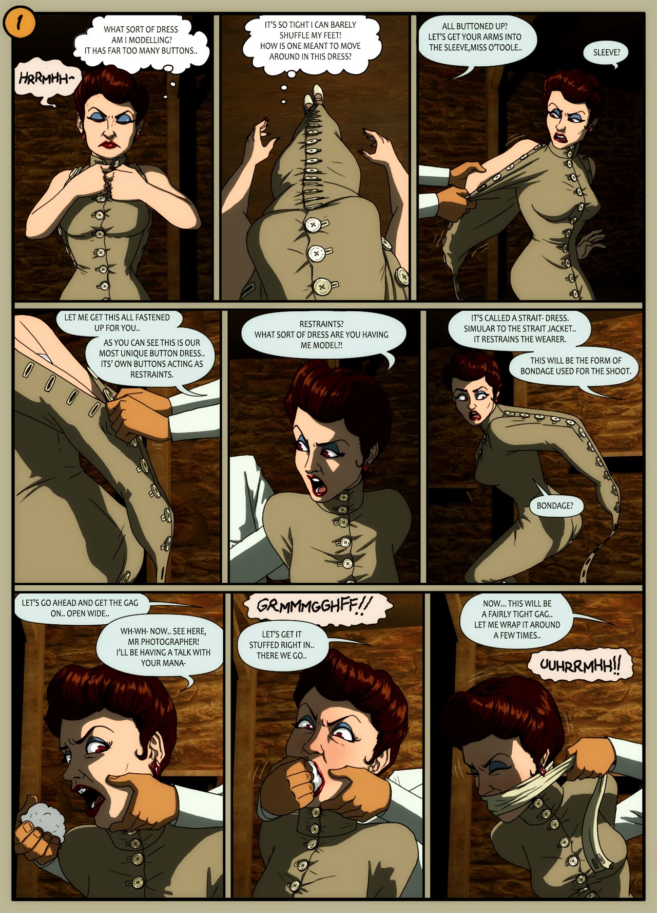 Bound and Buttoned - Shoot No. 3 &amp; 6 page 2 full