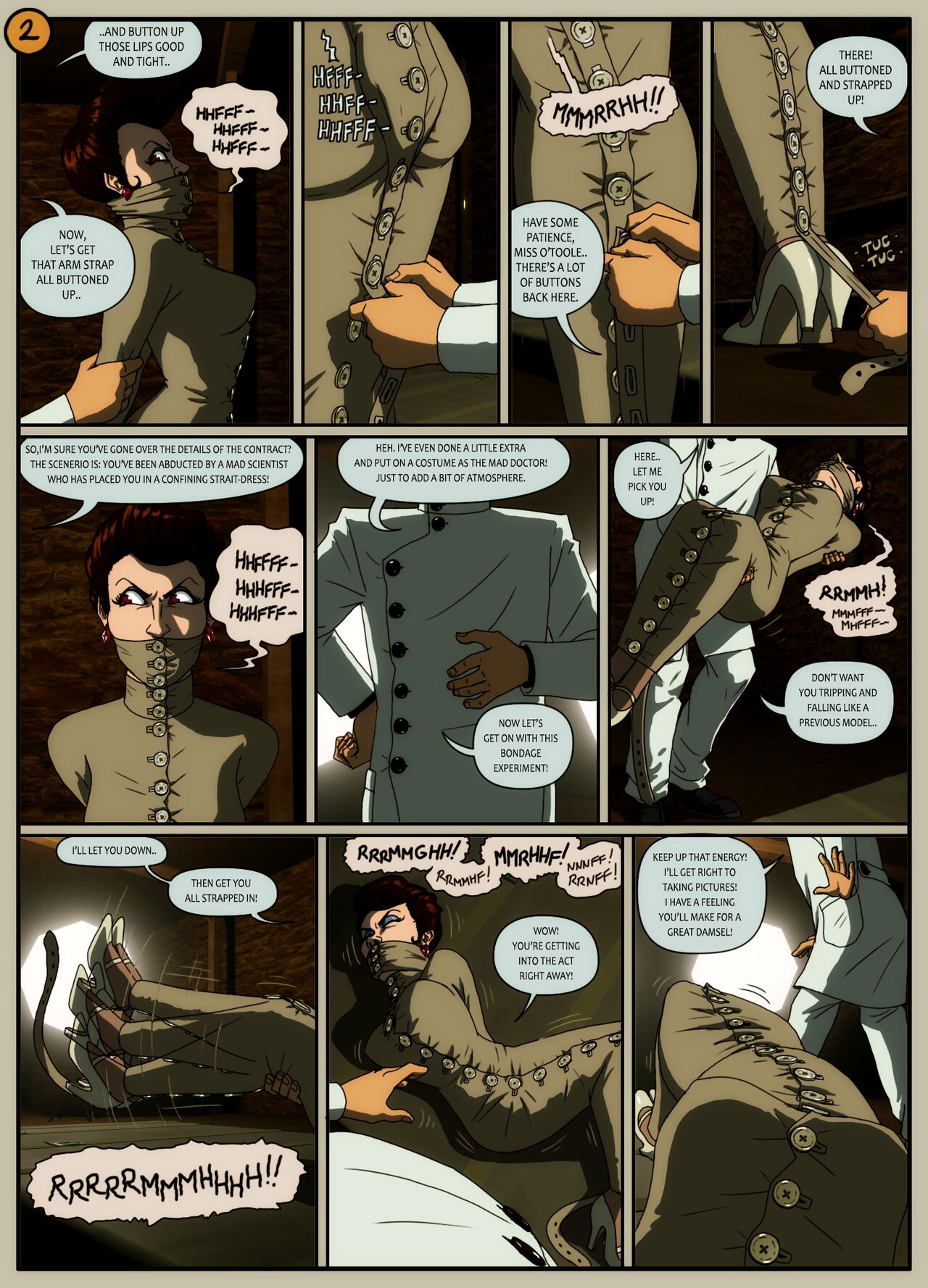 Bound and Buttoned - Shoot No. 3 &amp; 6 page 3 full