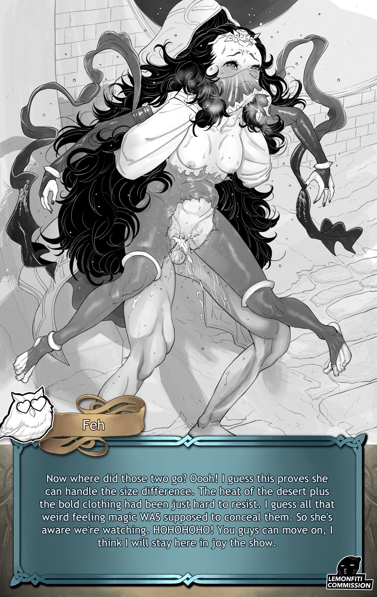 Lemonfiti Commission: Pornmetheus69's Fire Emblem Heroes: Lewdversary page 8 full