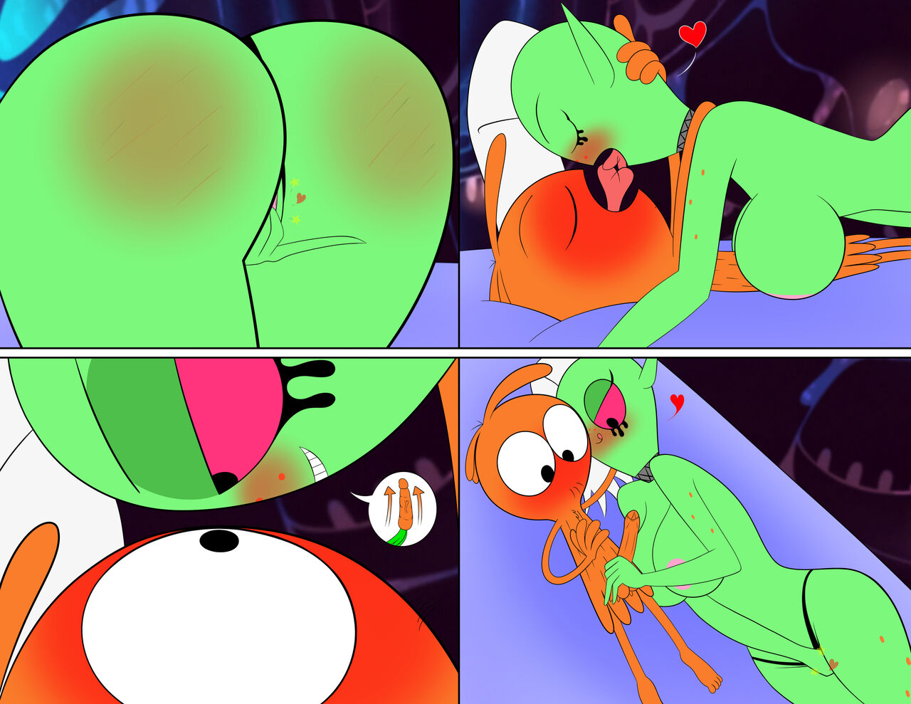 Wander and Dominator's party after the party page 7 full
