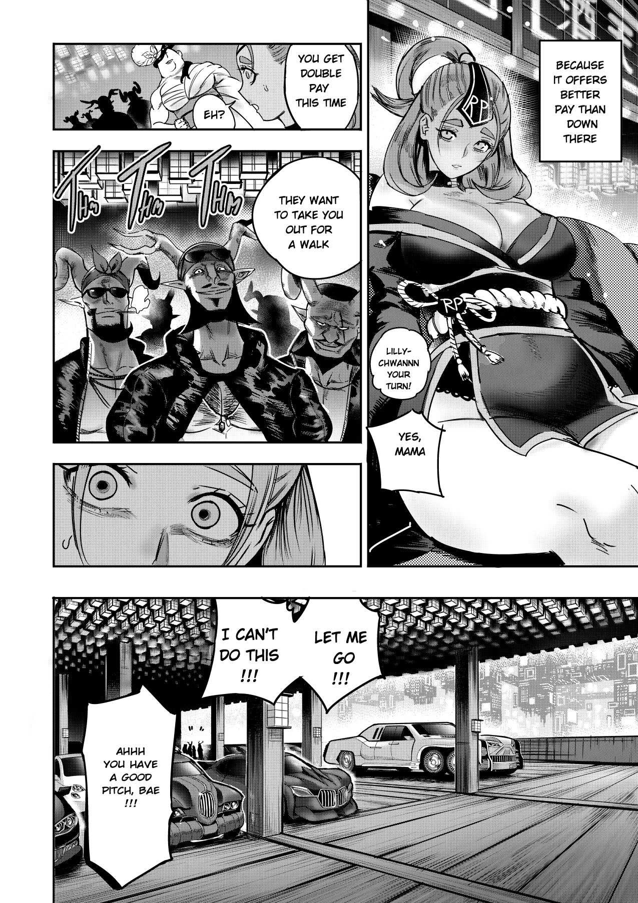 I sold my body to a god Chap 6-8 page 5 full