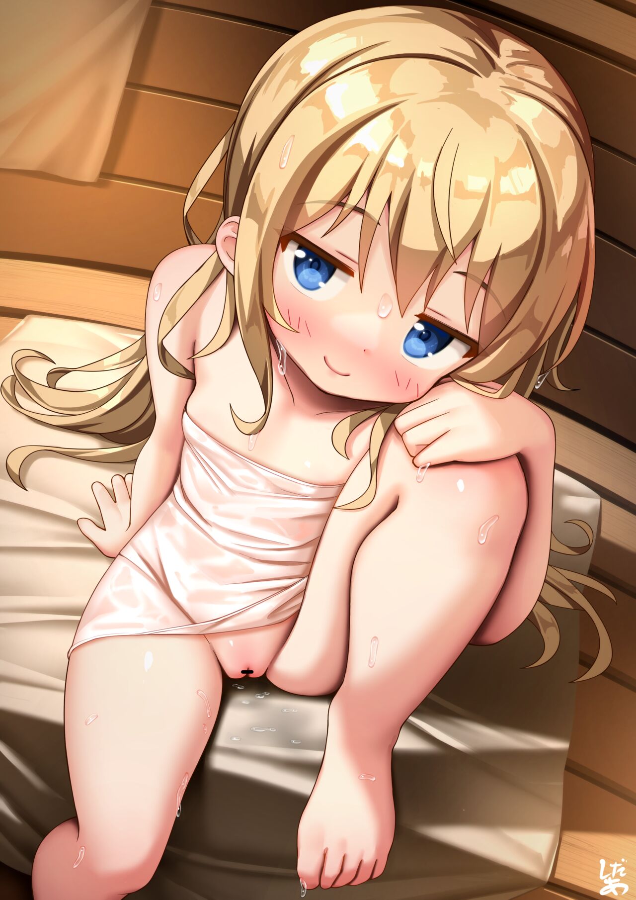 Blonde Sauna Loli page 3 full
