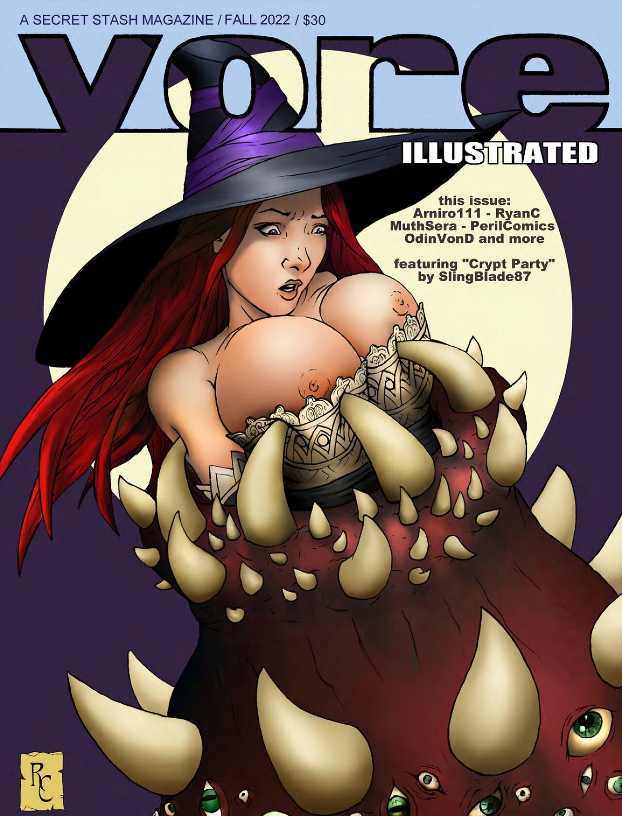 Vore Illustrated 3 Fall 2022 RyanC/SecretStashComics page 1 full