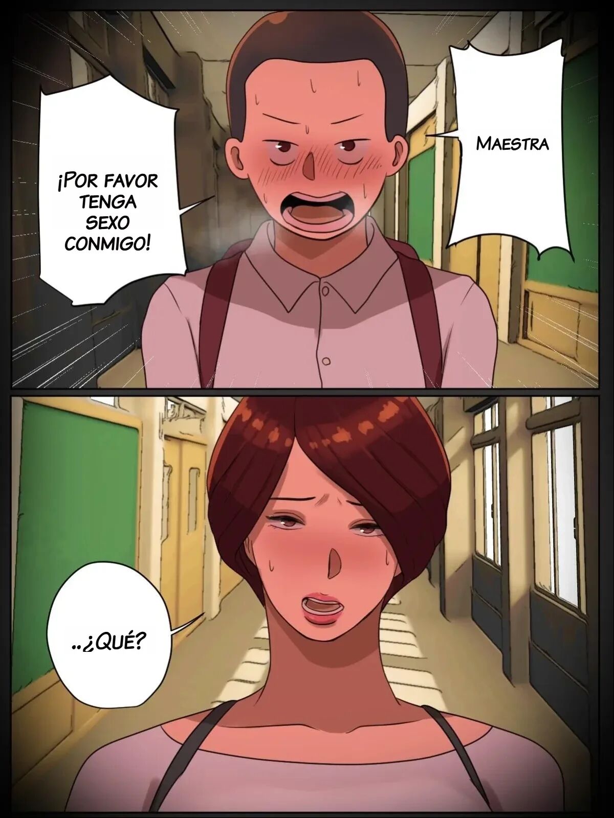 ¿Que pasaria si le dijera "Tenga Sexo conmigo- durante el sermon de la profesora"？ page 2 full