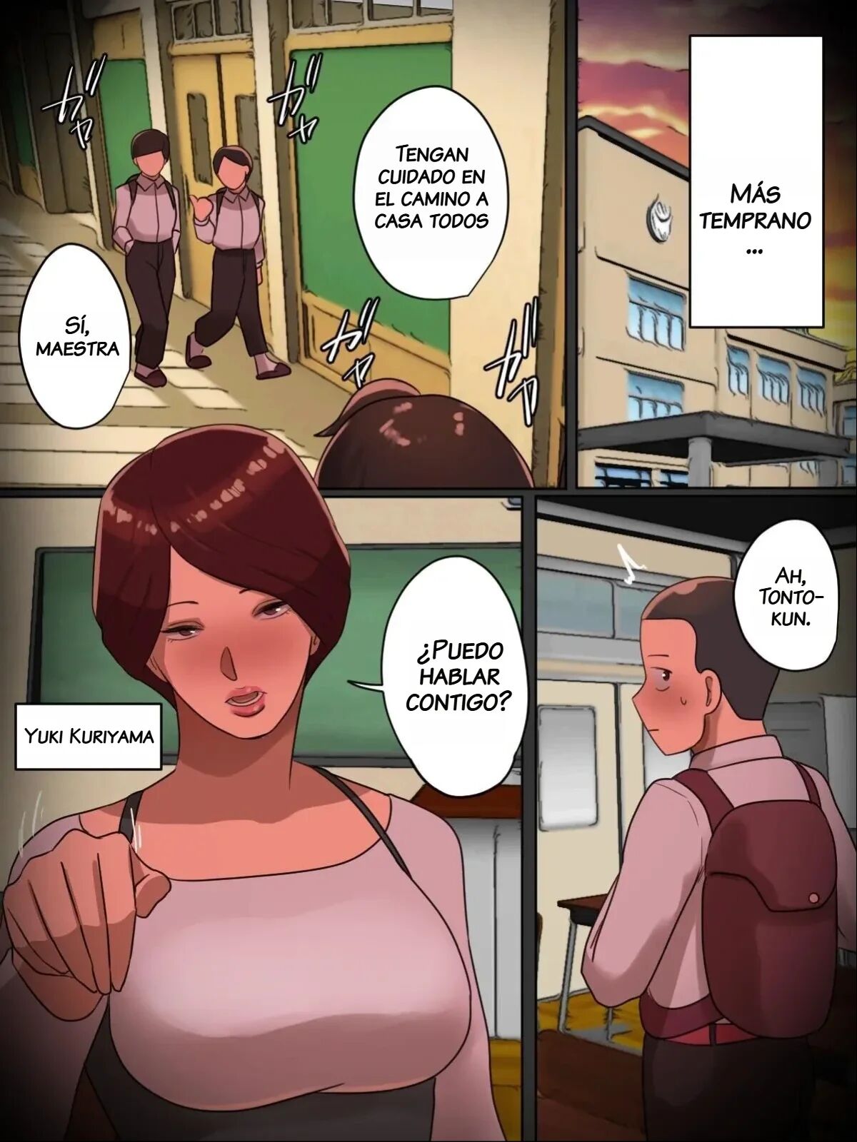 ¿Que pasaria si le dijera "Tenga Sexo conmigo- durante el sermon de la profesora"？ page 3 full