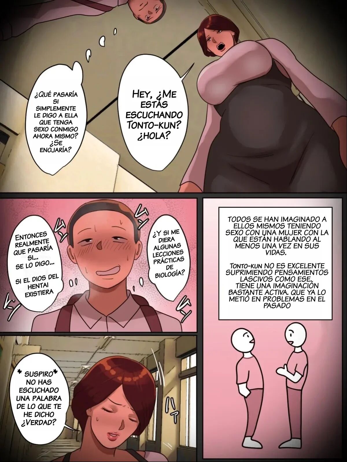 ¿Que pasaria si le dijera "Tenga Sexo conmigo- durante el sermon de la profesora"？ page 5 full