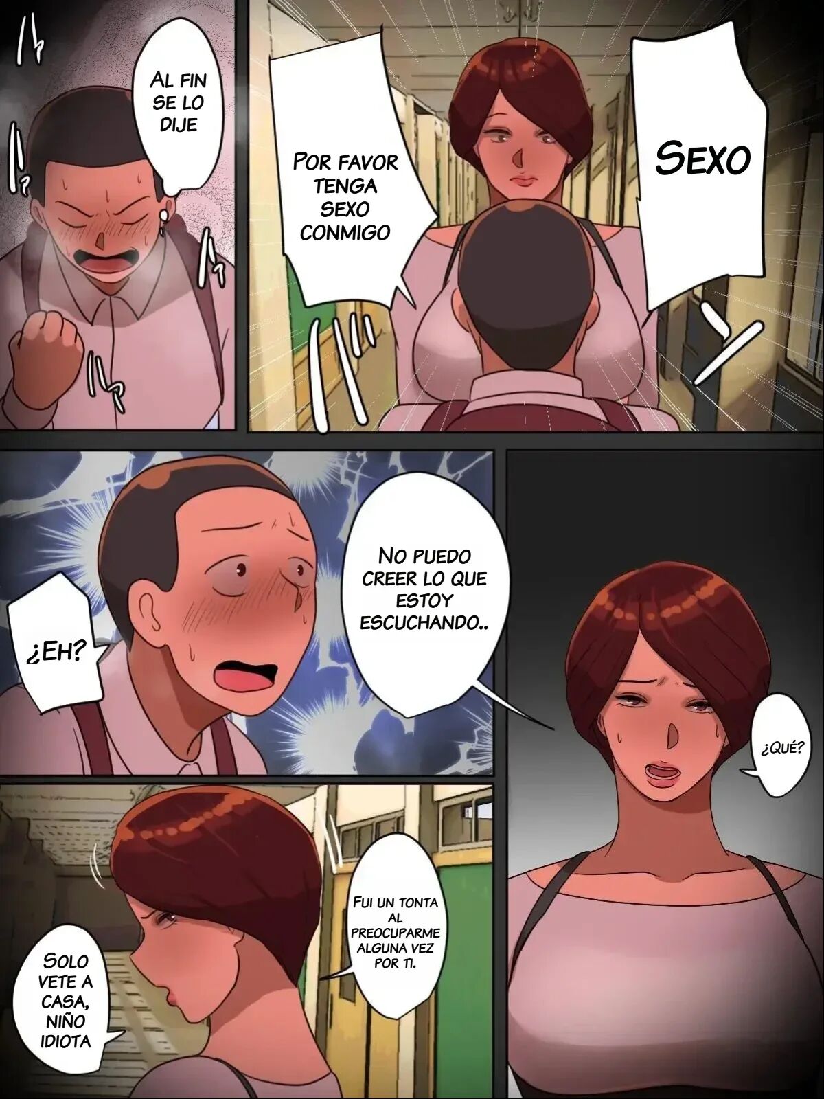 ¿Que pasaria si le dijera "Tenga Sexo conmigo- durante el sermon de la profesora"？ page 7 full