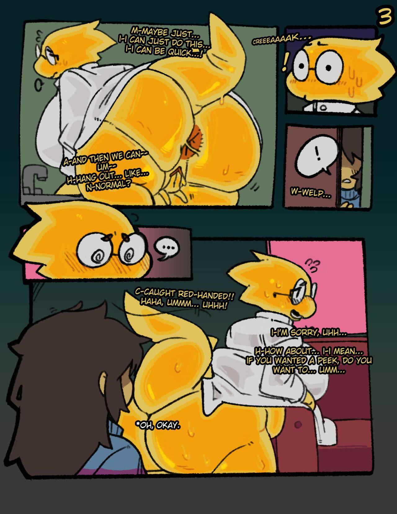 Alphys' First Impression page 4 full