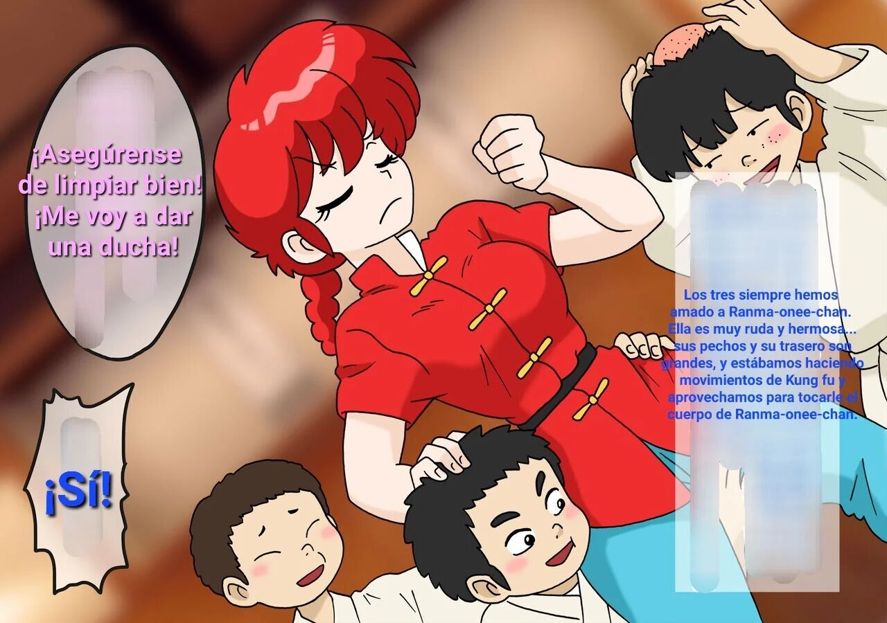Saotome Ranma to Erogaki Shuudan page 4 full