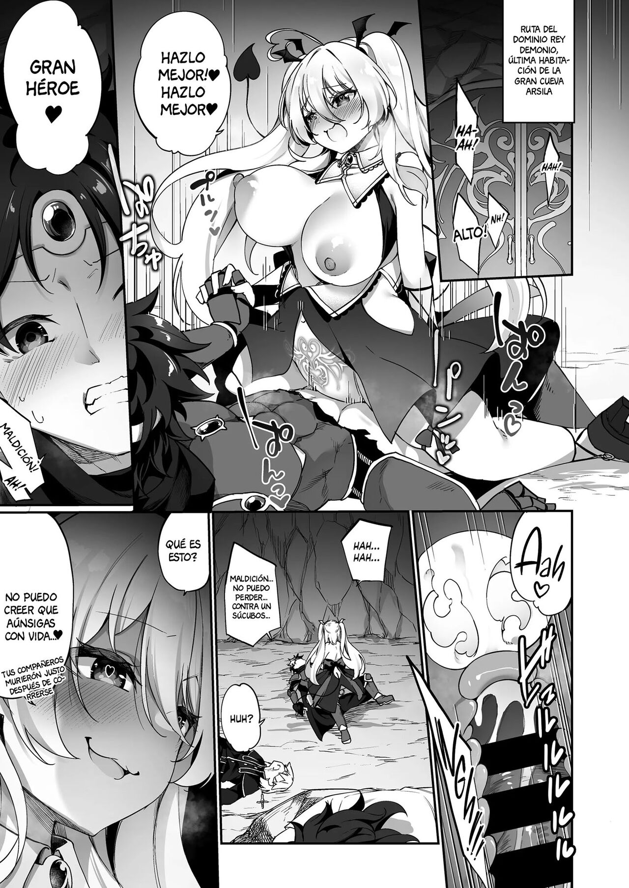 Maou ni Katta Yuusha ga Succubus ni Ochite iku Hanashi | The Hero That Defeated the Demon Lord ♂ Falls Into a Succubus page 4 full