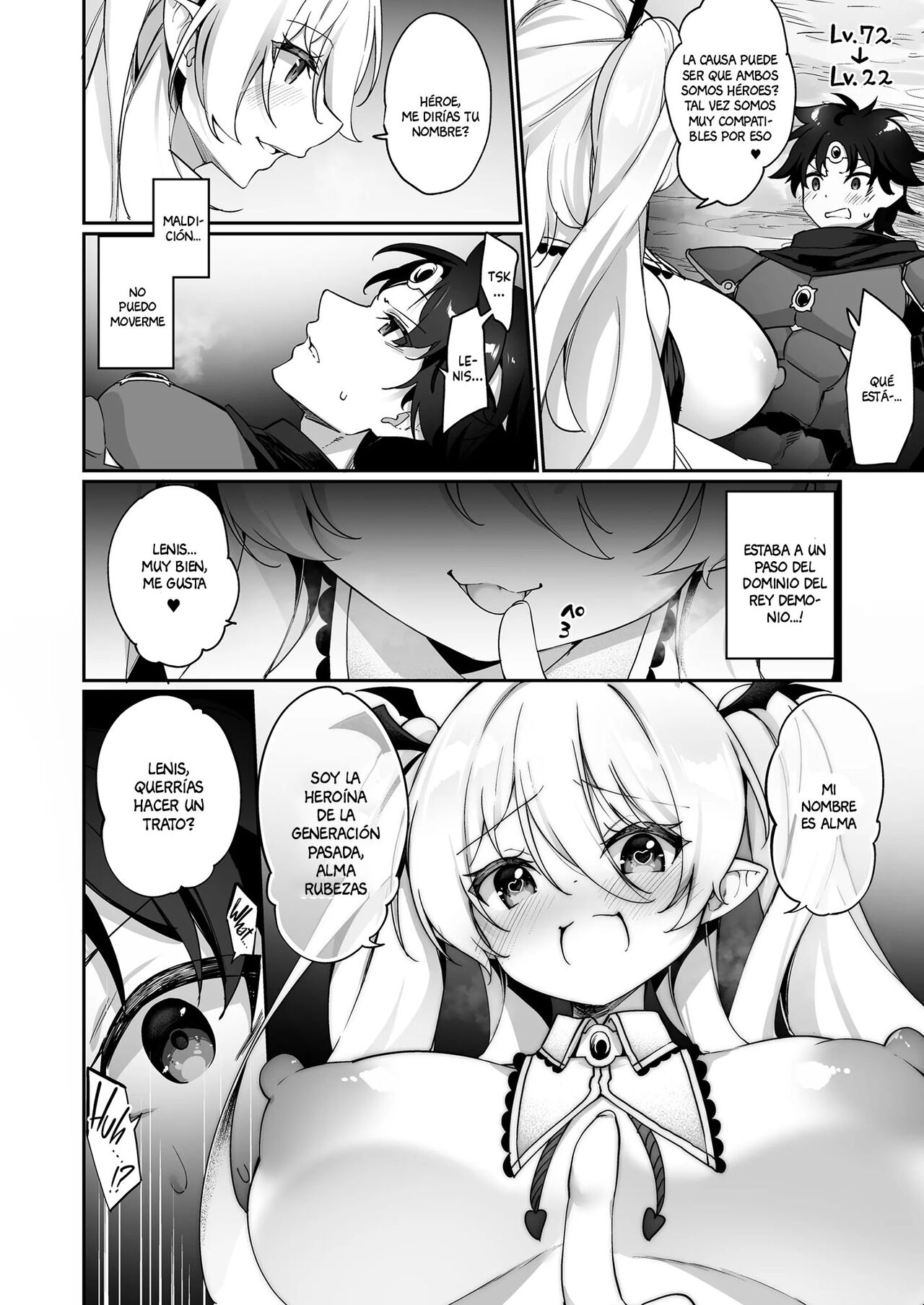 Maou ni Katta Yuusha ga Succubus ni Ochite iku Hanashi | The Hero That Defeated the Demon Lord ♂ Falls Into a Succubus page 5 full