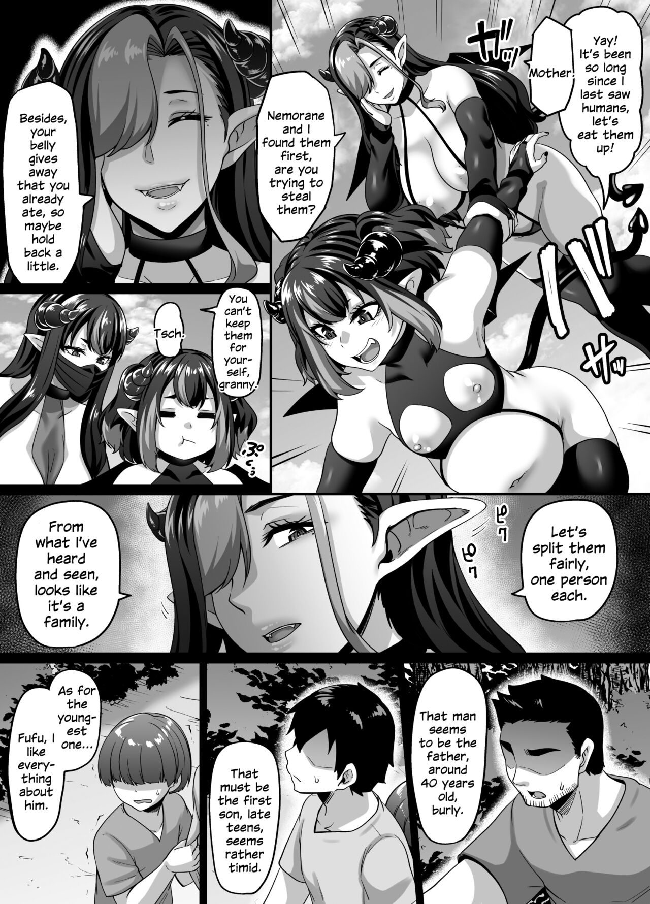 Ueta Succubus Ikka wa Seiheki o Kojirasete iru page 5 full