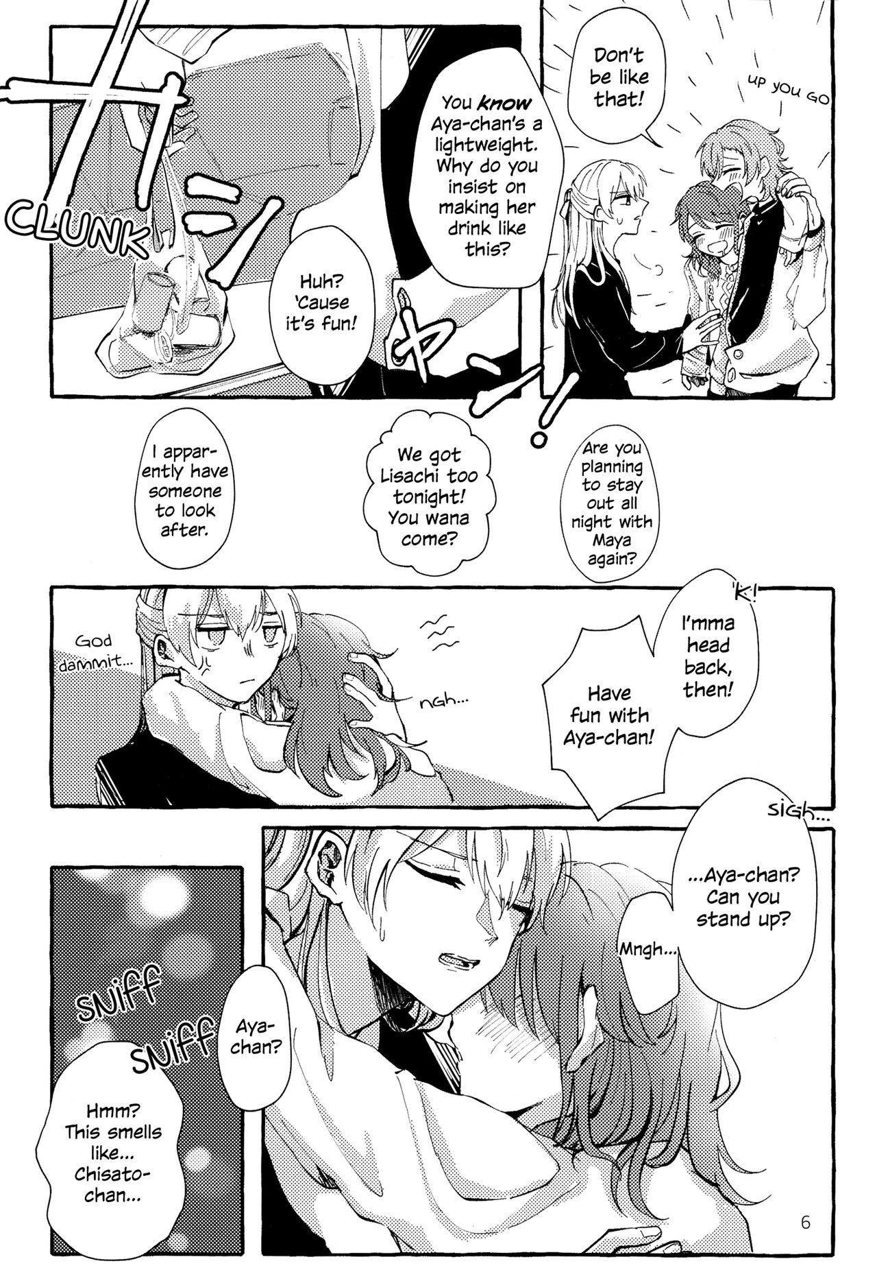 Waruyoi | AyaChisa Drunken Bender page 6 full