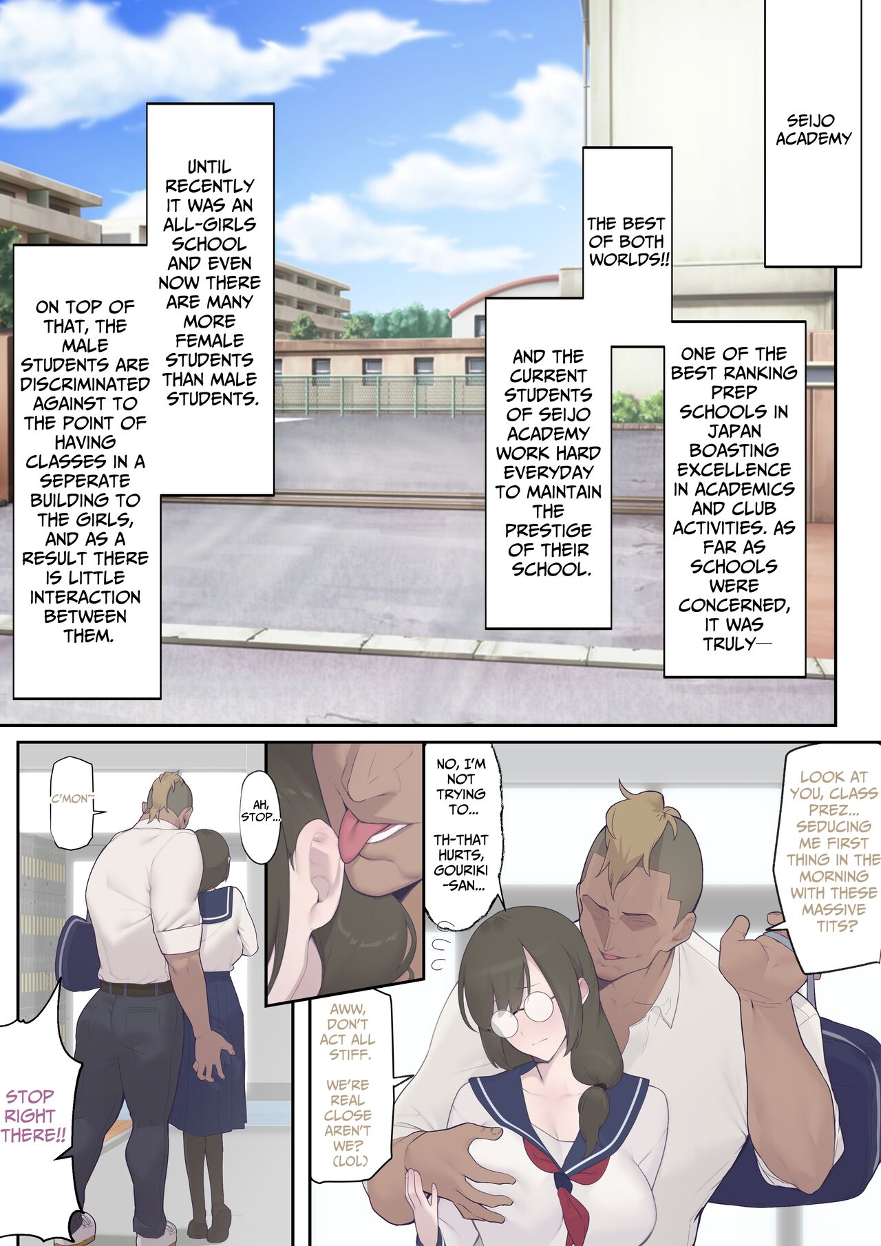 Daraku Seitokai ~Hiiragi Ayane Hen~ | Carnal Student Council ~Hiiragi Ayane Chapter~ page 3 full