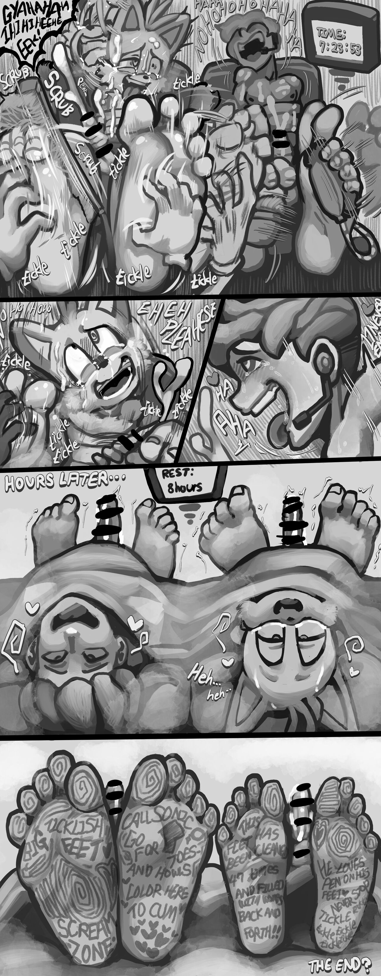 Tails And Murate Employee Going Through Hypno Tickling page 3 full