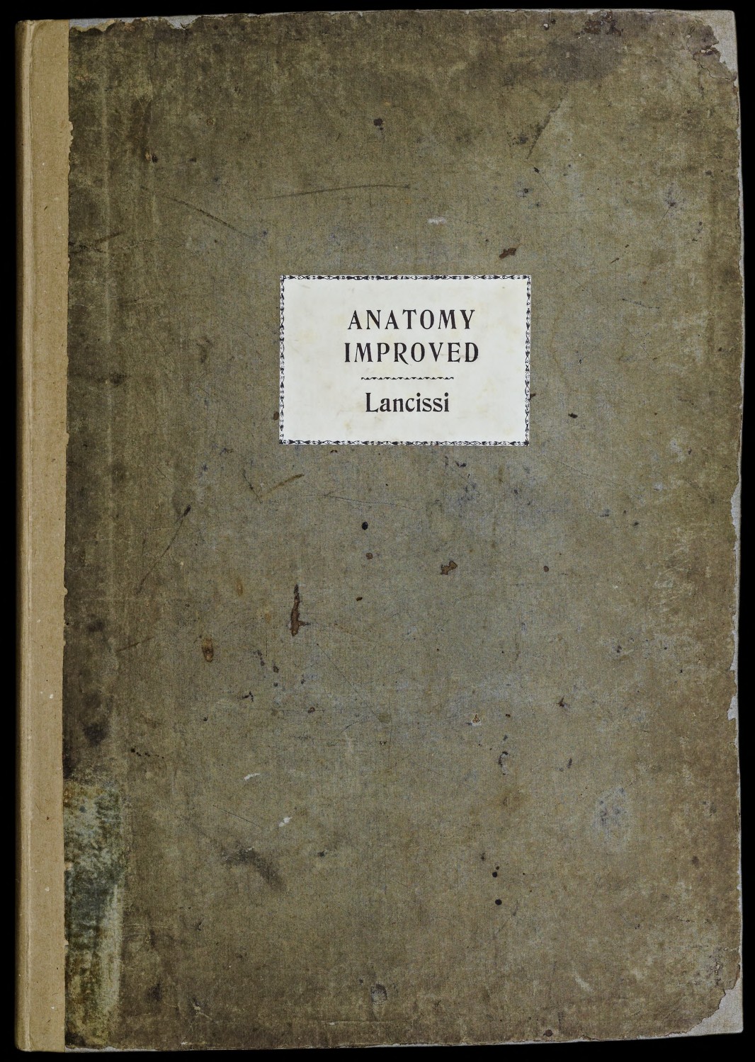 Anatomy improv'd and illustrated with regard to the uses thereof in designing : not only laid down from an examen of the bones and muscles of the human body, but also demonstrated and exemplified from the most celebrated antique statues in Rome : exhibite page 1 full