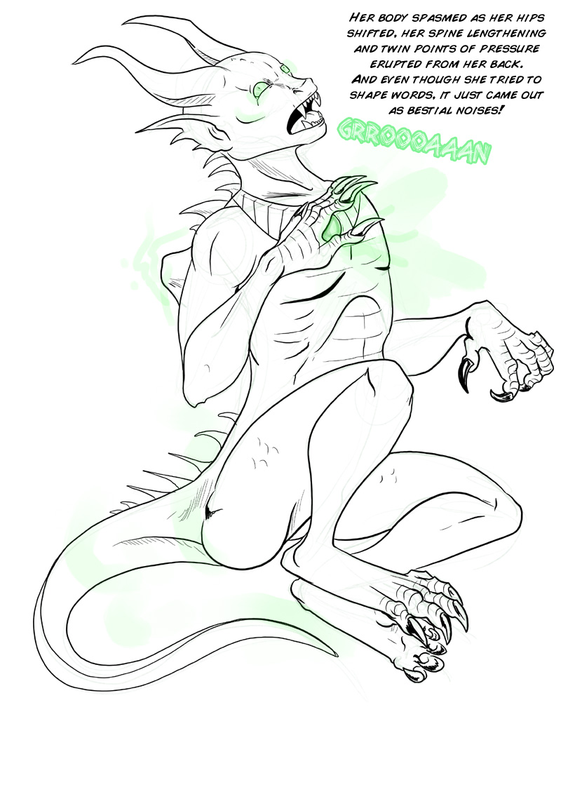 donationart 16.02 Woman - Dragon page 8 full