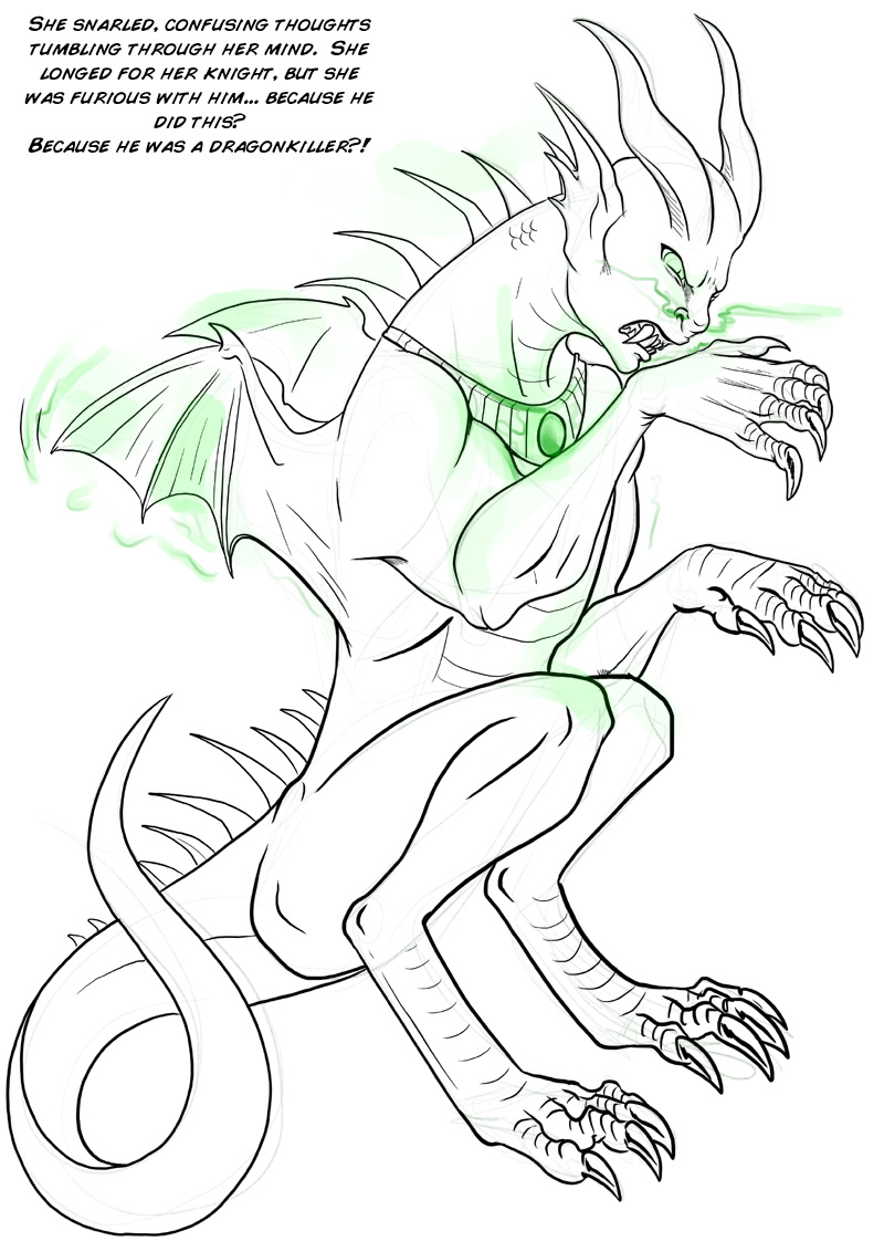 donationart 16.02 Woman - Dragon page 9 full