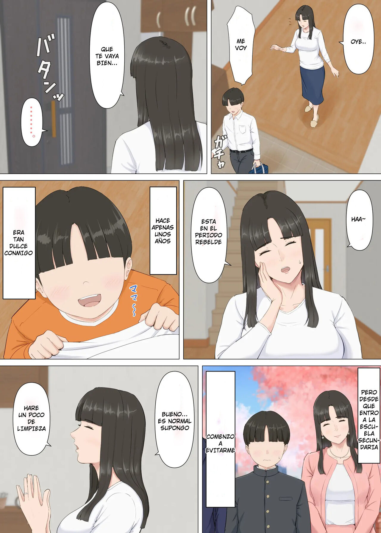 Kazu-kun to mama page 4 full