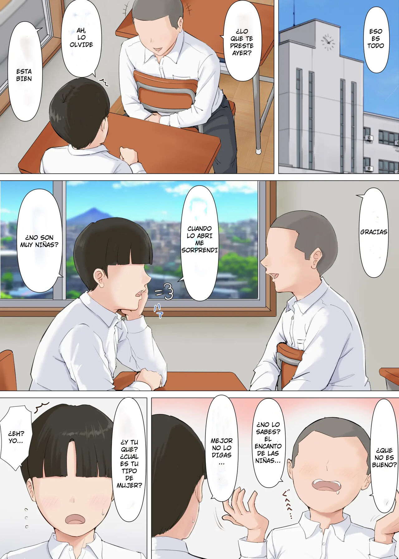 Kazu-kun to mama page 8 full