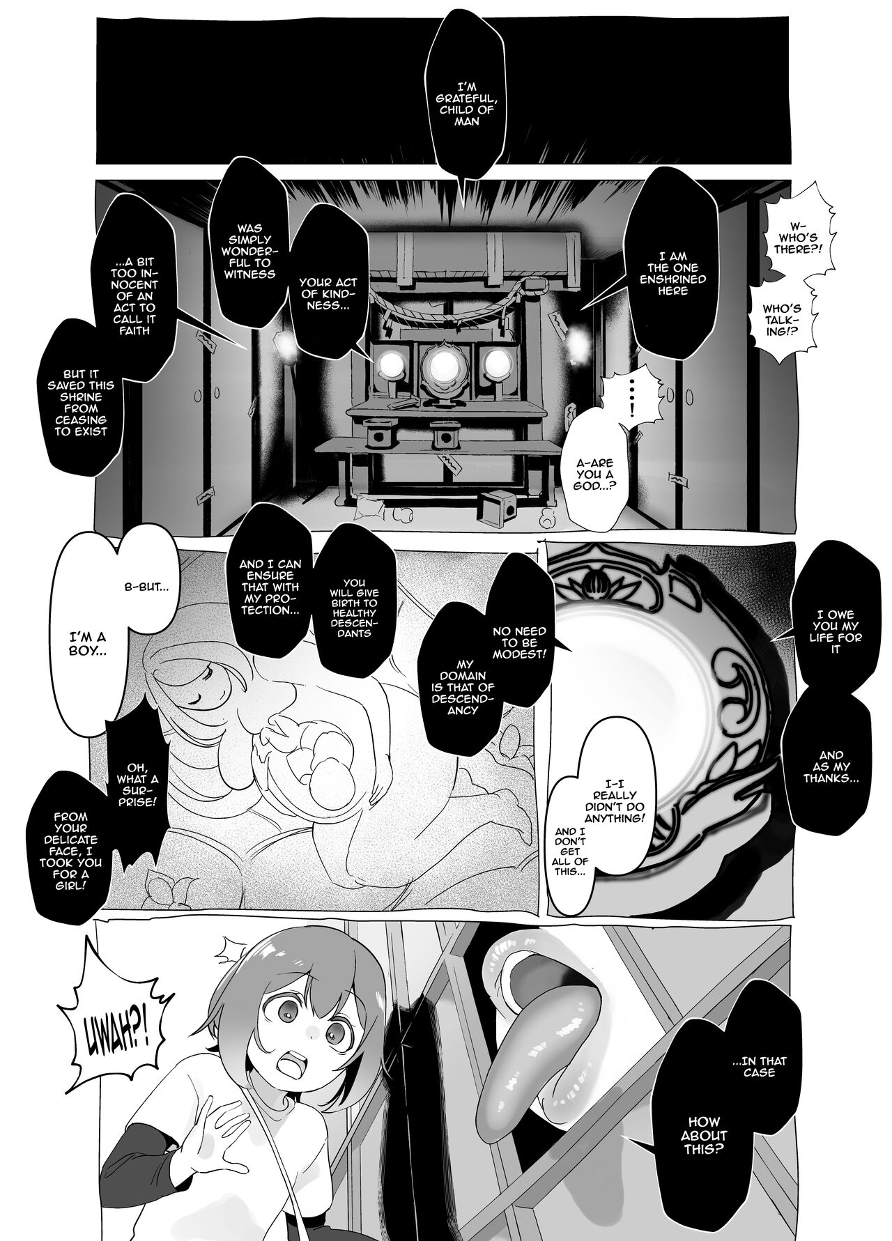 Bojin Sakusei | Mother God's Semen Extraction page 4 full