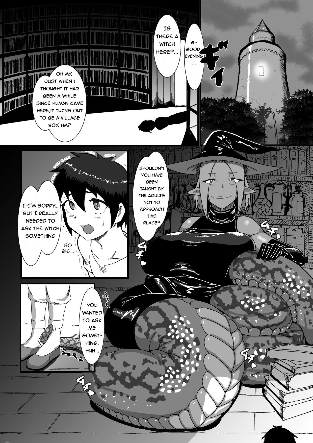 Witch lamia vore page 1 full