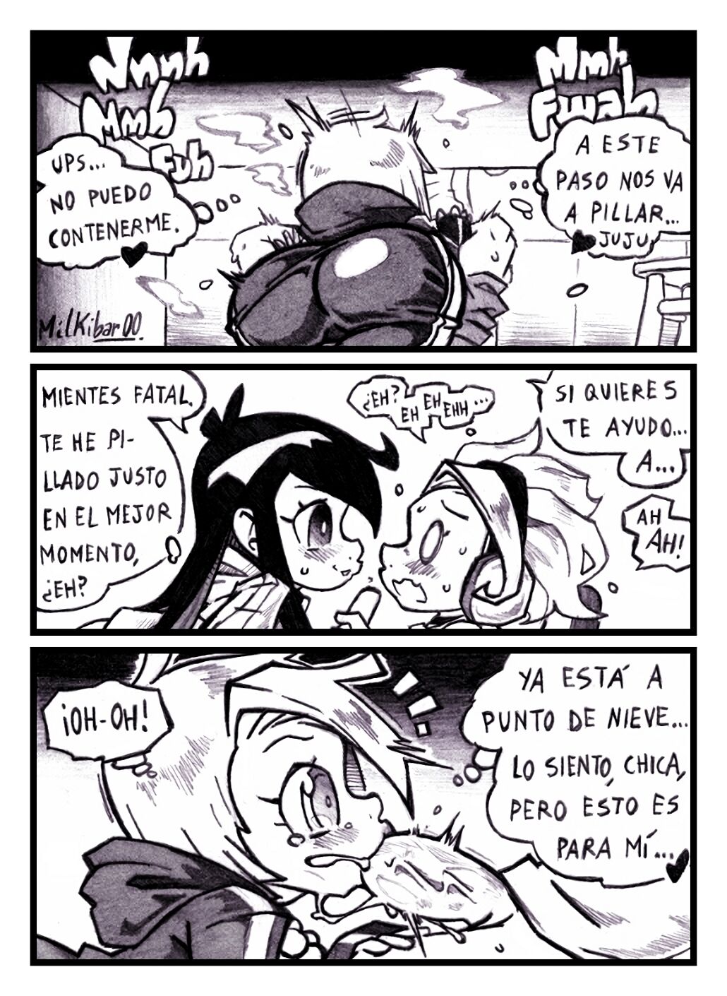 Estudiando en la biblioteca page 6 full