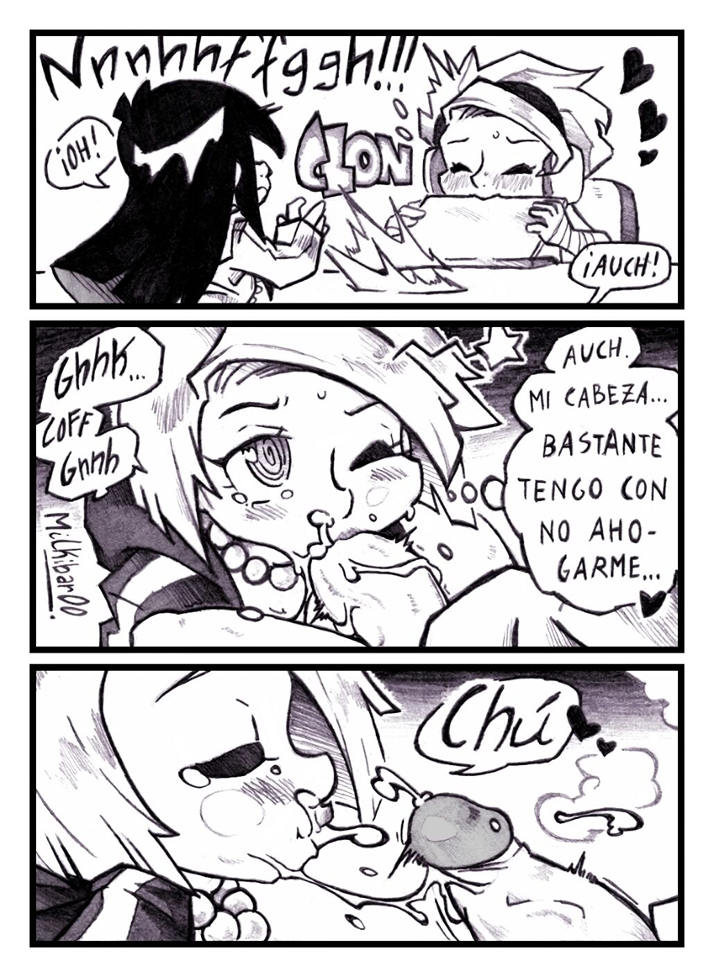 Estudiando en la biblioteca page 8 full