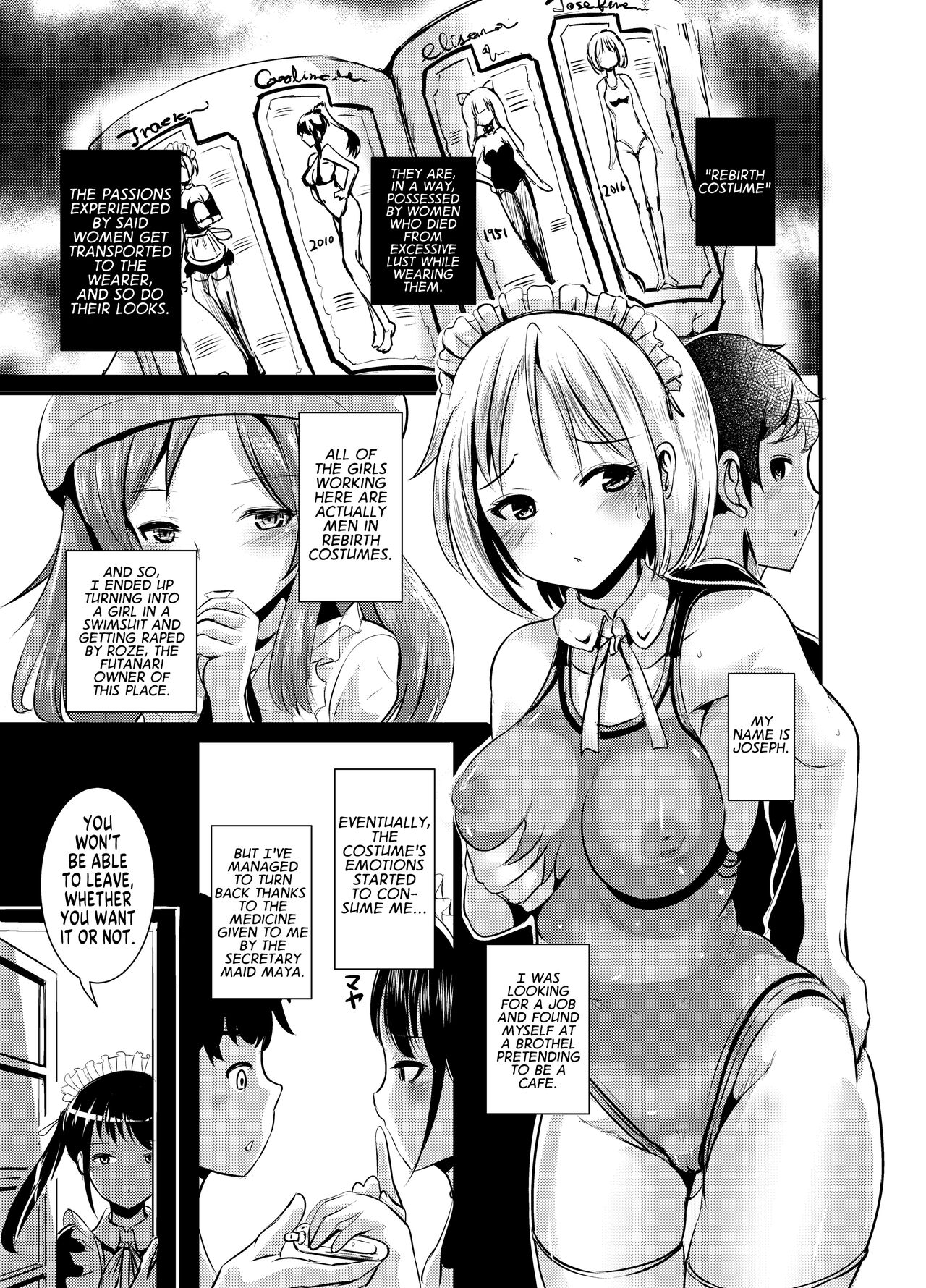 Rojiura Cafe no Trans Princess #2 Muma no Choushi to TS Fudeoroshi Sex page 2 full