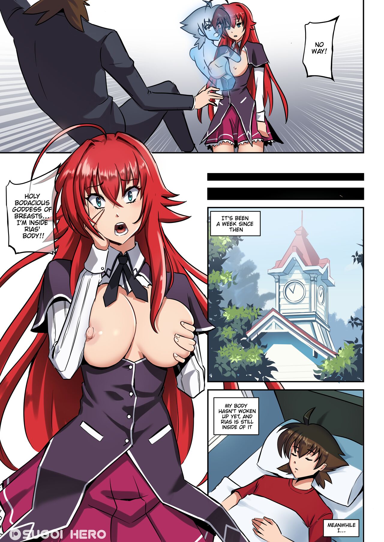 SugoiHero: Rias Up! page 4 full