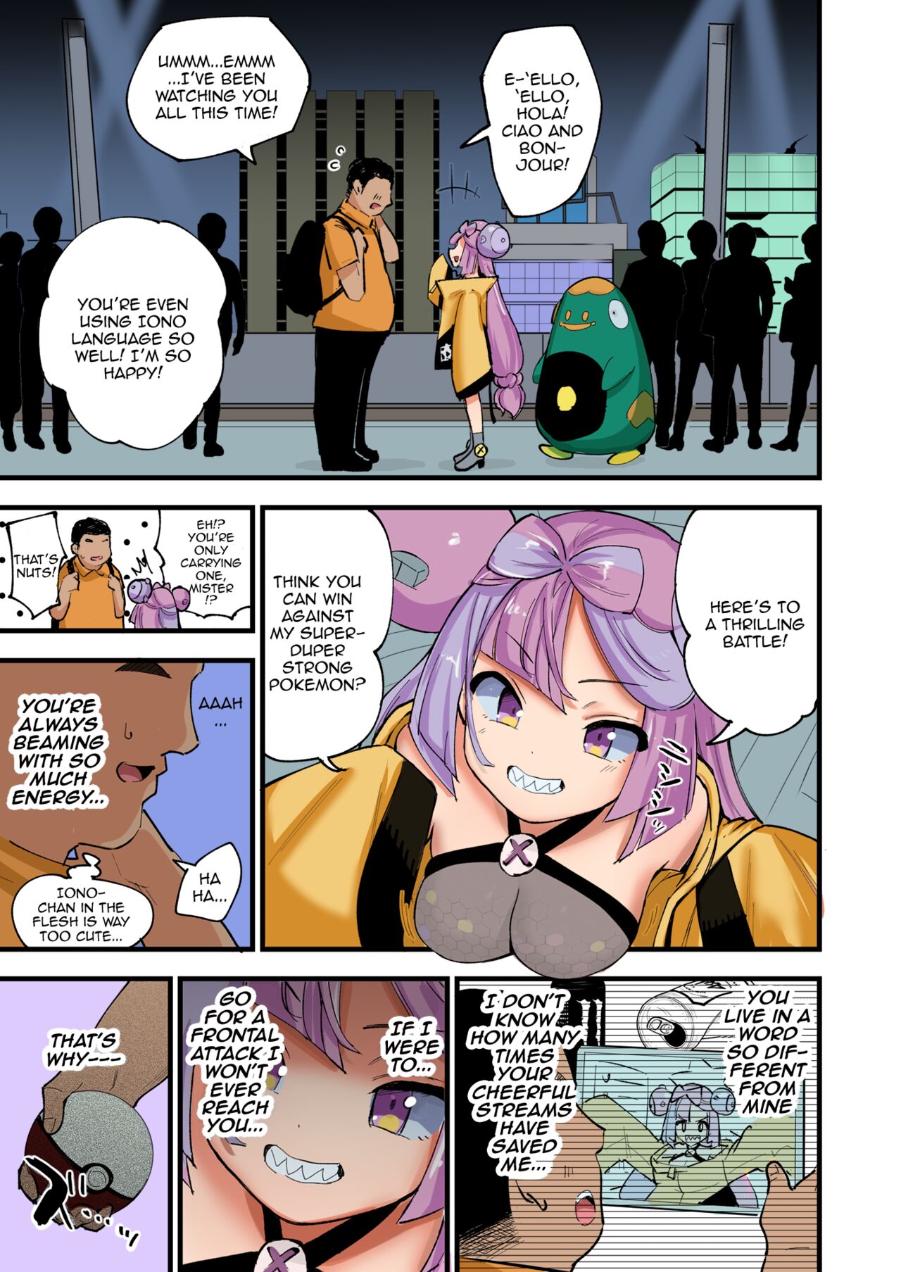 Saimin Nanjamo-chan | Hypnotized Iono-chan |  Hypnotized Iono page 4 full
