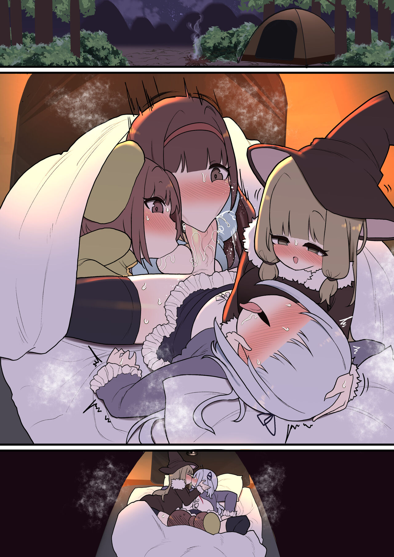 Futanari Isekai Tensei Harem Manga ♡2 page 2 full