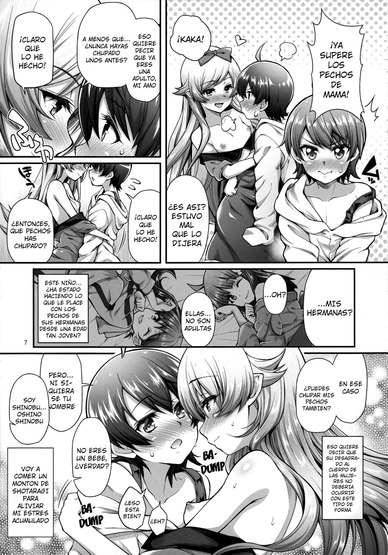 Pachimonogatari Part 13: Shinobu Mistake page 6 full