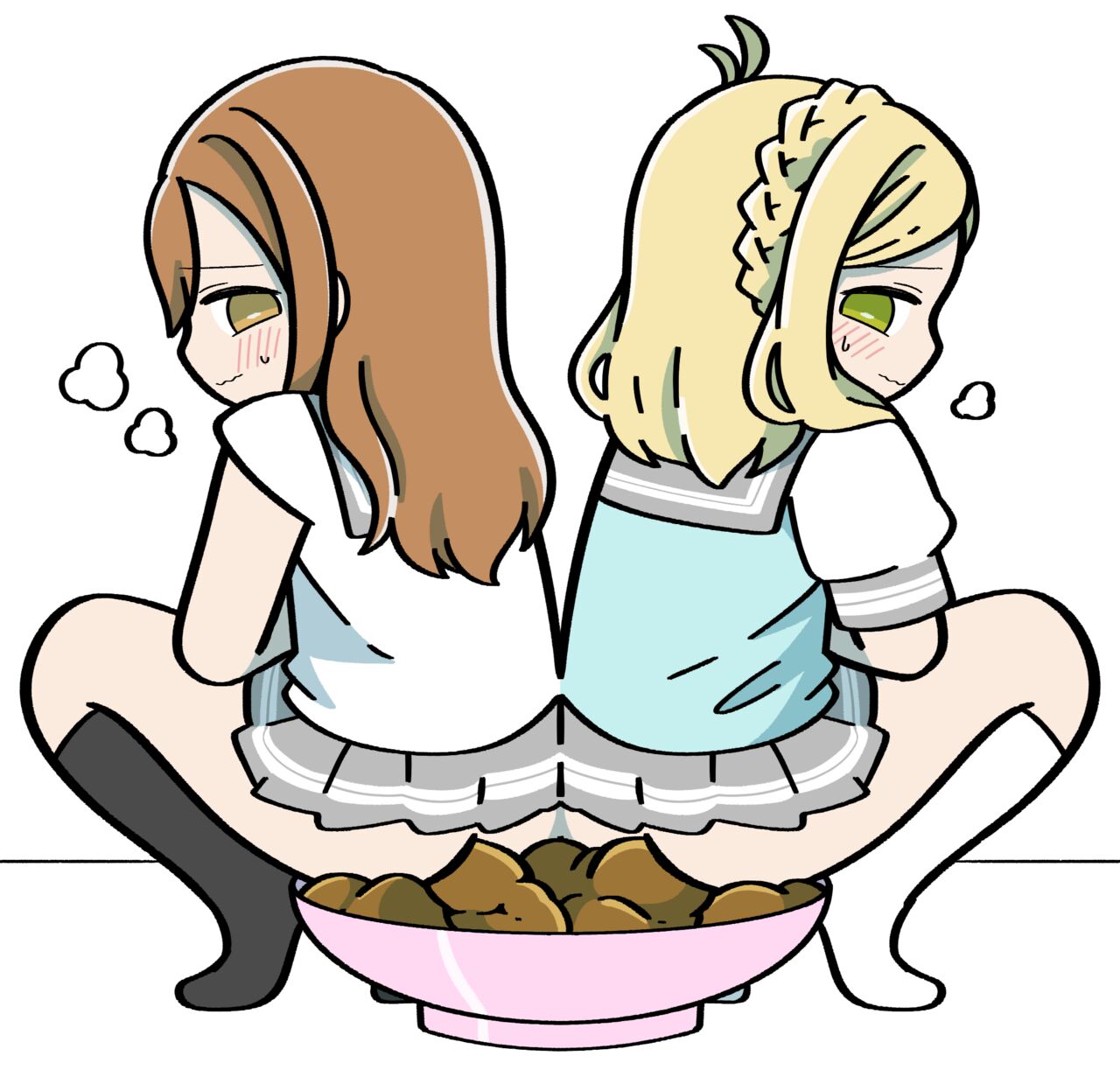GPOOGP - Girls Pooping on Other Girls’ Poop page 3 full