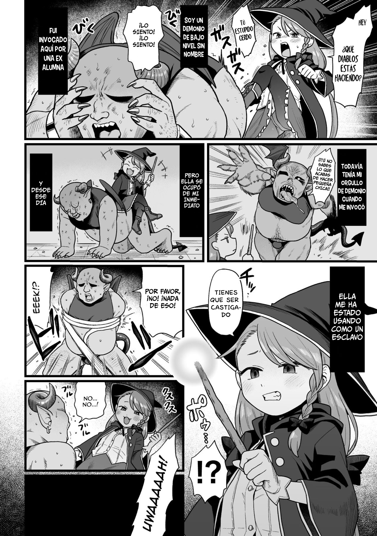 El fracaso de la bruja ~Contrataque: sexo hasta el embarazo~ page 4 full