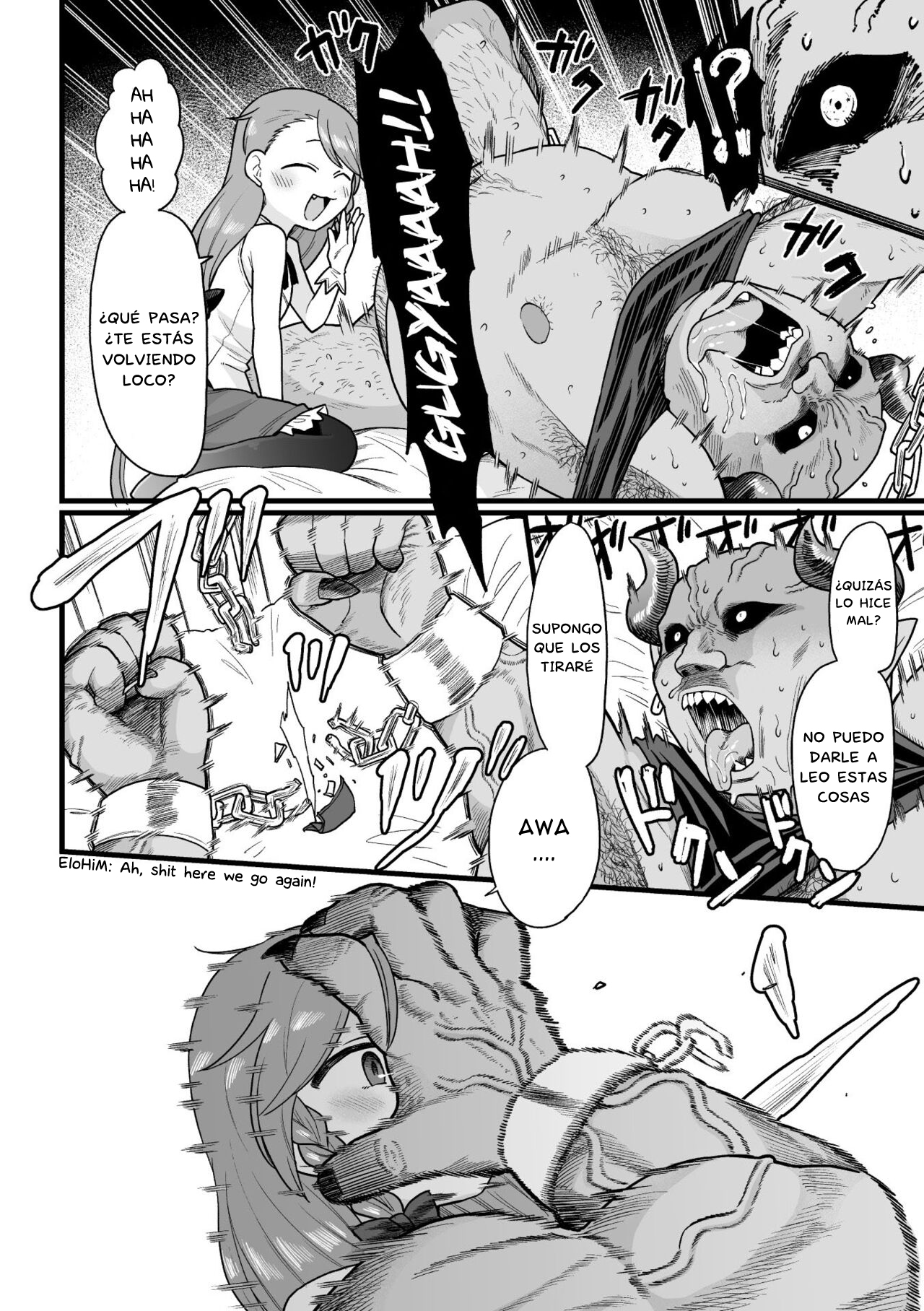 El fracaso de la bruja ~Contrataque: sexo hasta el embarazo~ page 8 full