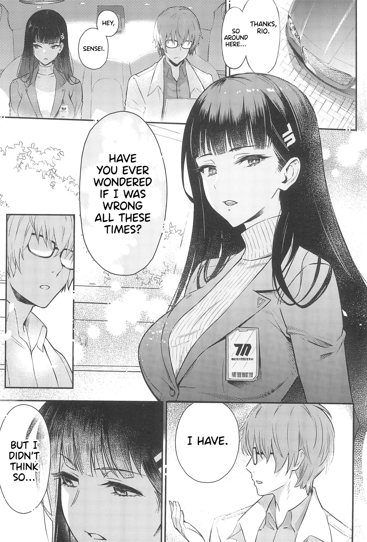 Rio-chan wa Otosaretai. - Rio Want To Be Fall in Love | Rio Wants to Fall in Love. page 7 full
