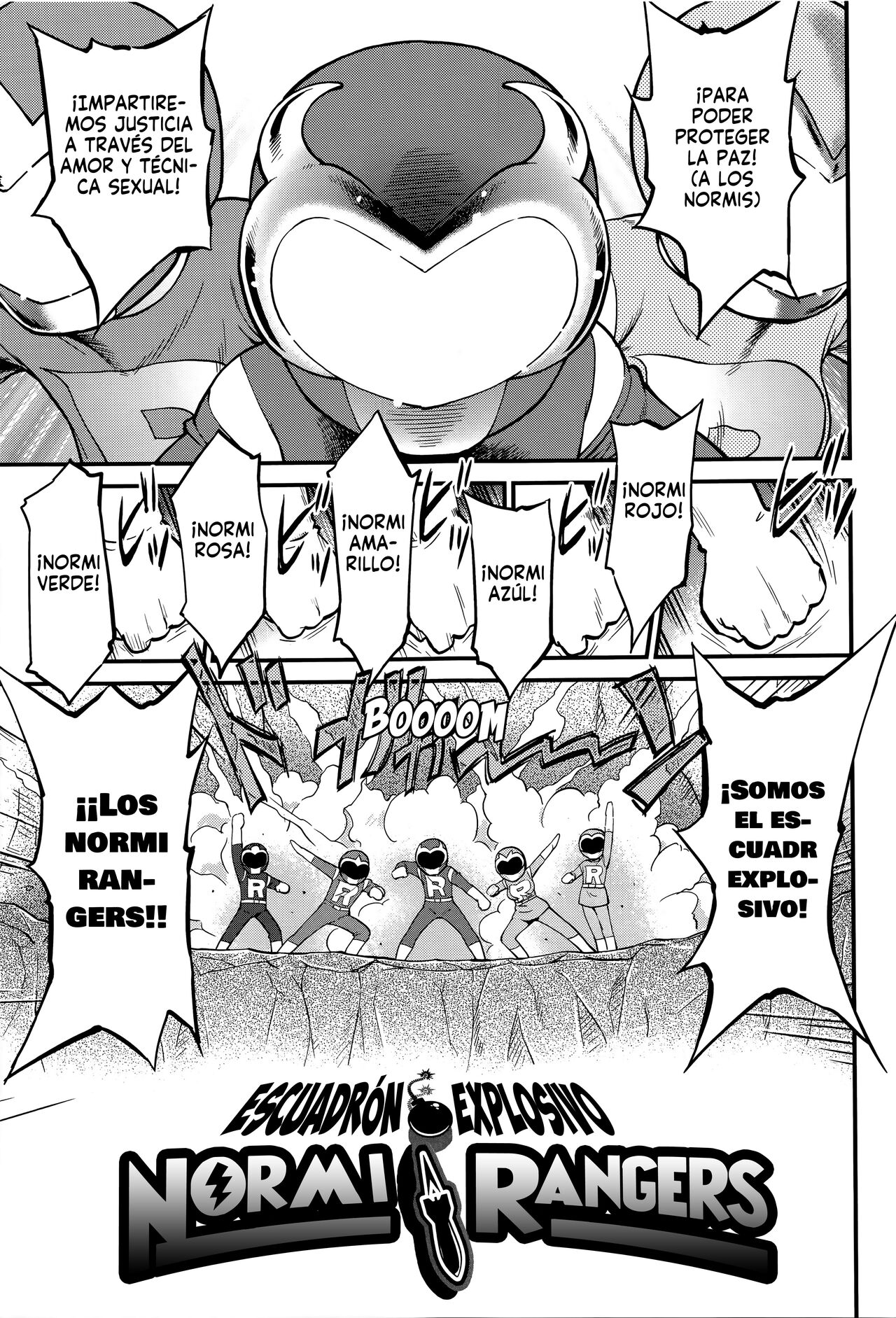 Bakuhatsu Sentai Rea-Juuger | Escuadrón explosivo ~ Normi ranger page 3 full