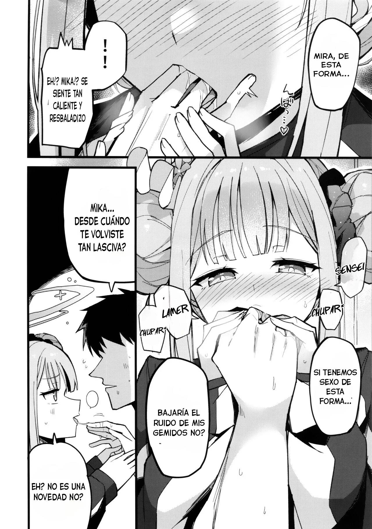 Mika, Koe Osaete. page 9 full