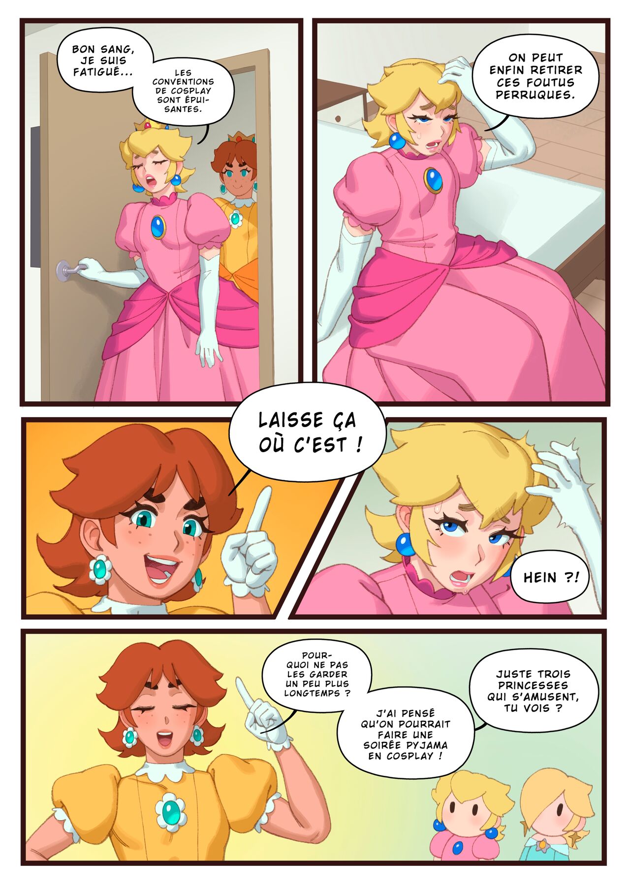 Princess Sleepover page 3 full