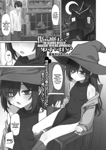 Kizumono Majo wa Deshi ni Amai | The Scarred Witch is Indulgent With Her Apprentice cover