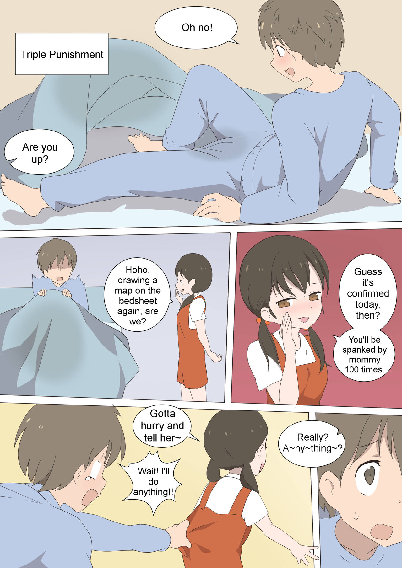 My Spanking Friends Vol. 27 page 8 full