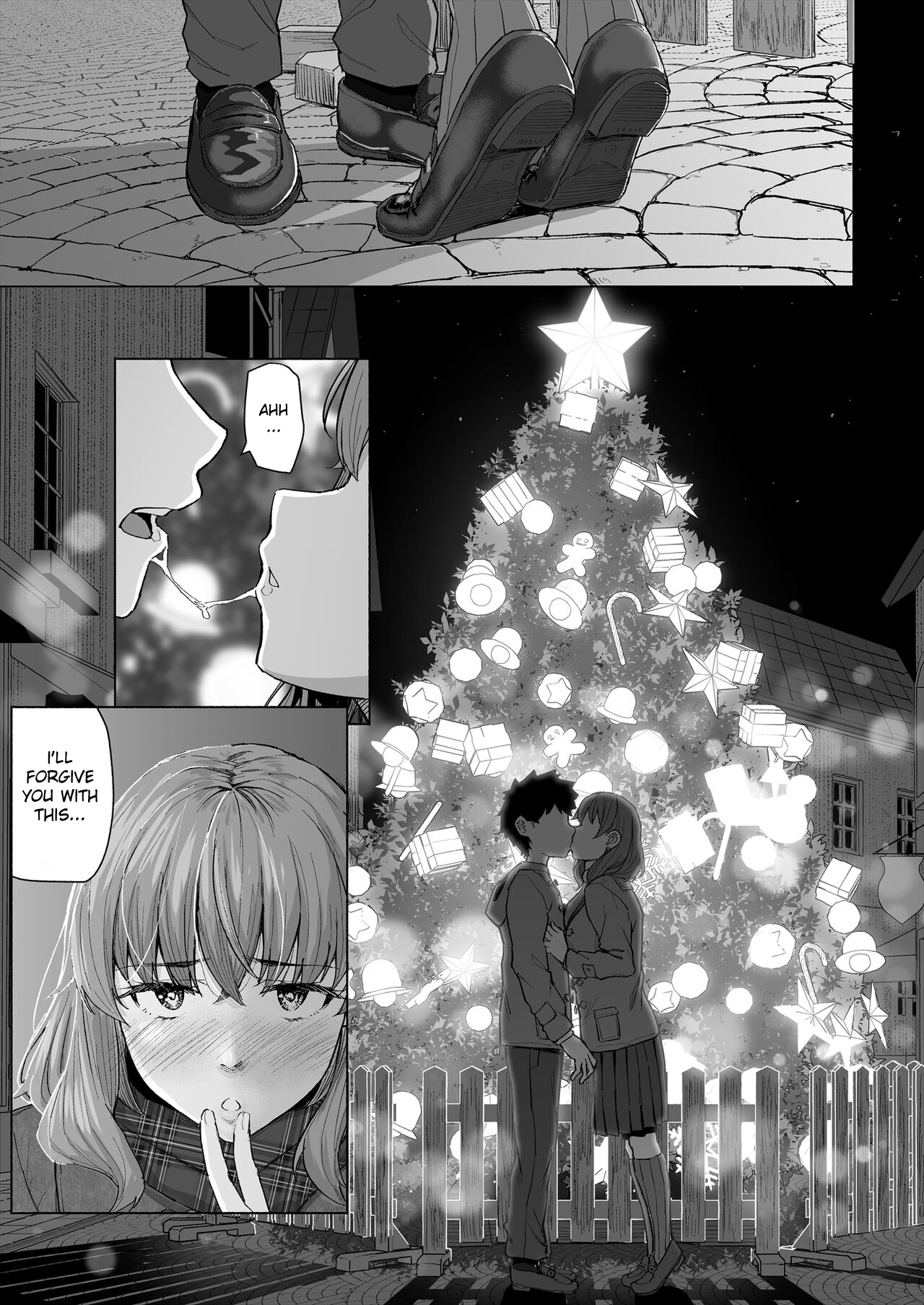 Osananajimi to Oyaji no Saimin Sex o Toru Christmas page 6 full