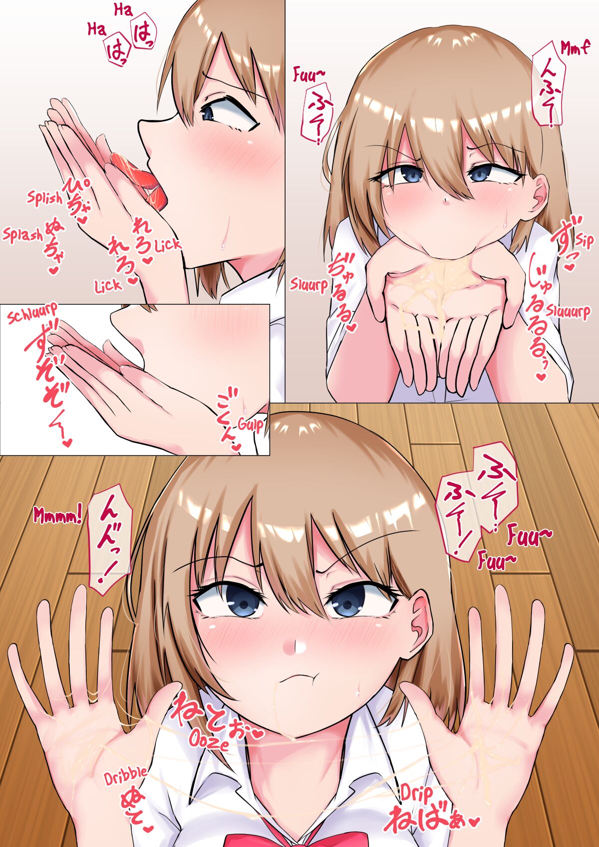 A story about a girl who has her secret discovered and misunderstands that her body is being asked for as payment for keeping quiet, and starts sucking a dick without permission page 6 full