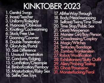 Kinktober 2023 cover