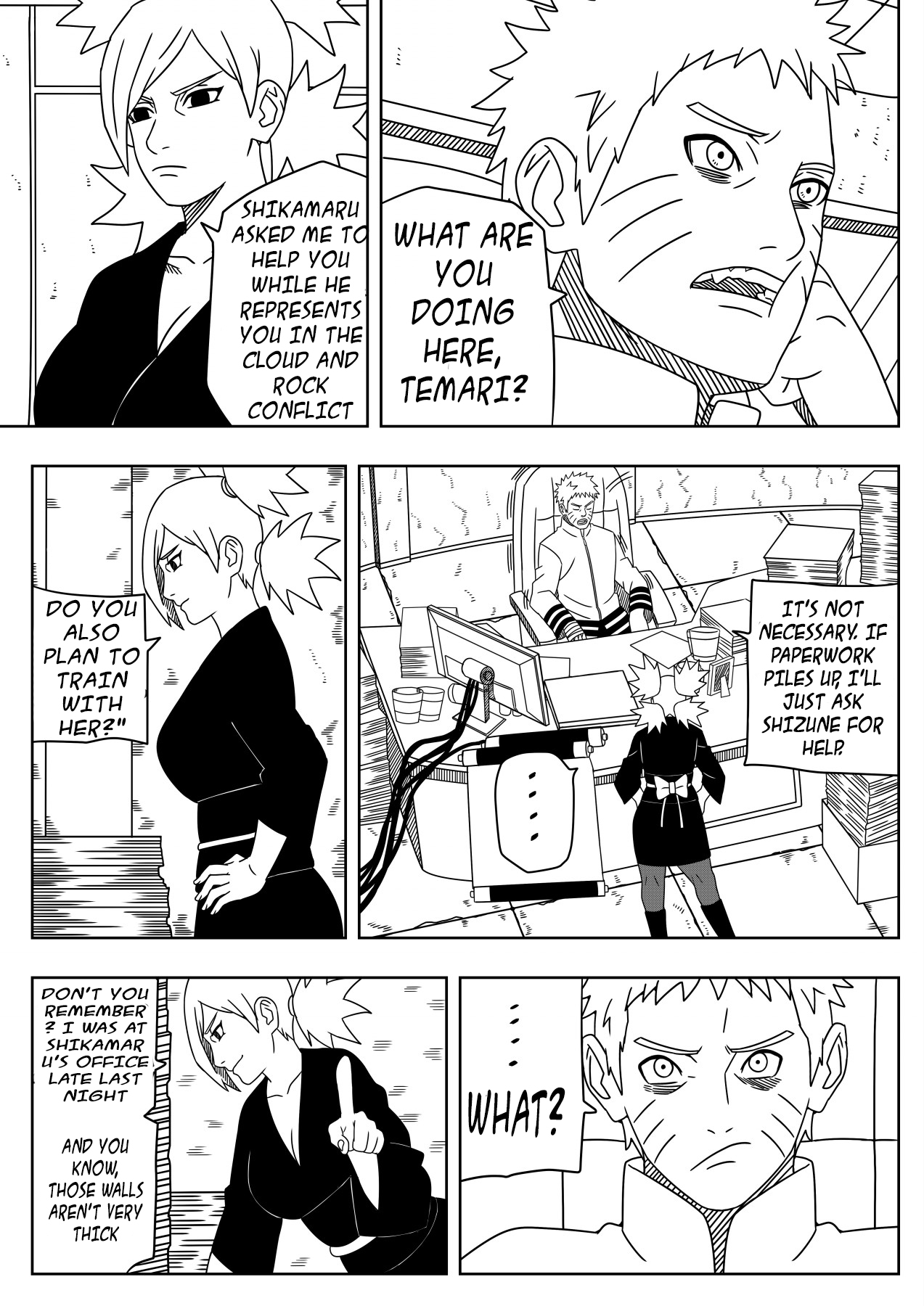 Hanabi's Wish, And Temari's Move page 8 full