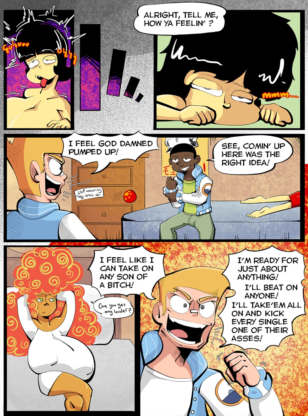 Meteor Creek: Fight Club page 5 full