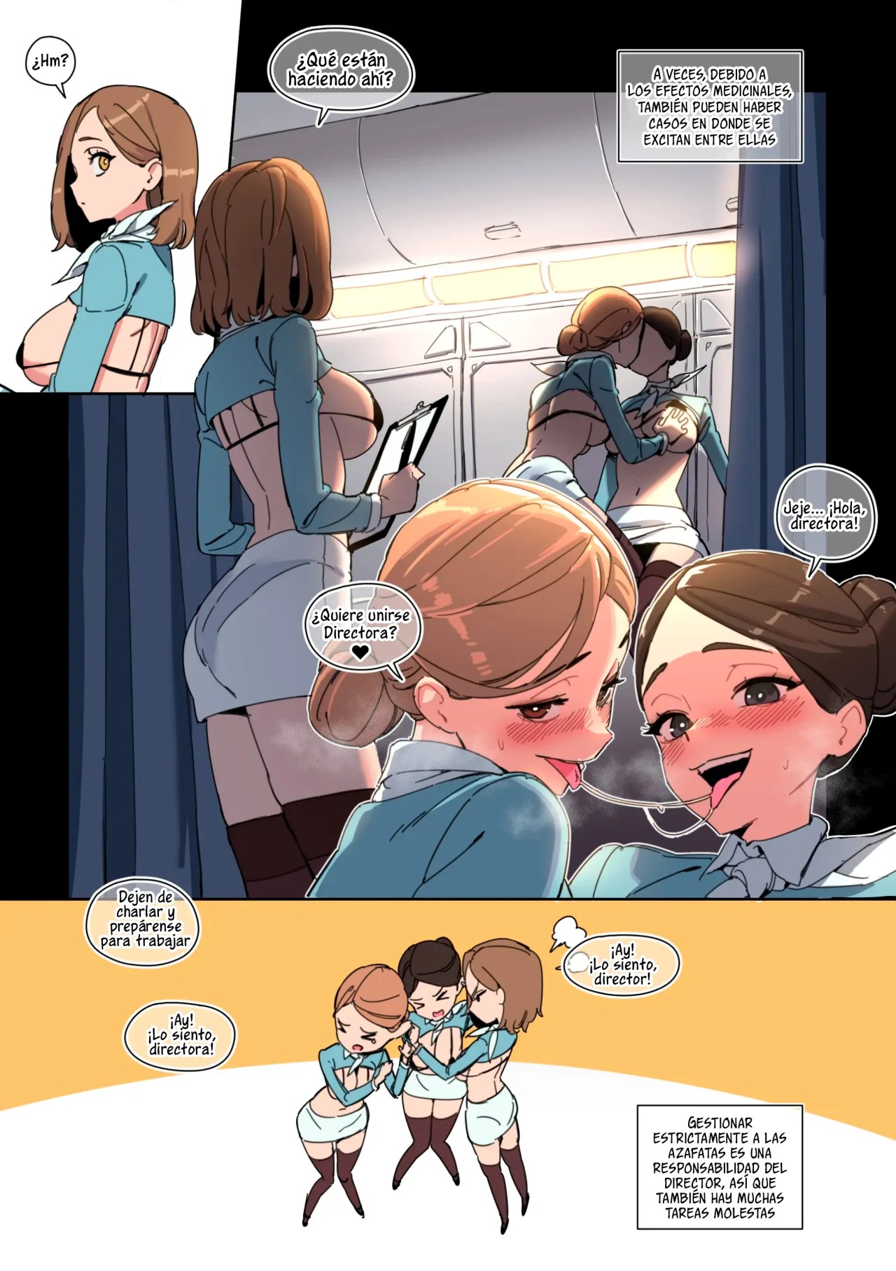 Guia de usuario de azafatas de vuelo - Clase Diamante de HanLove Airlines page 4 full